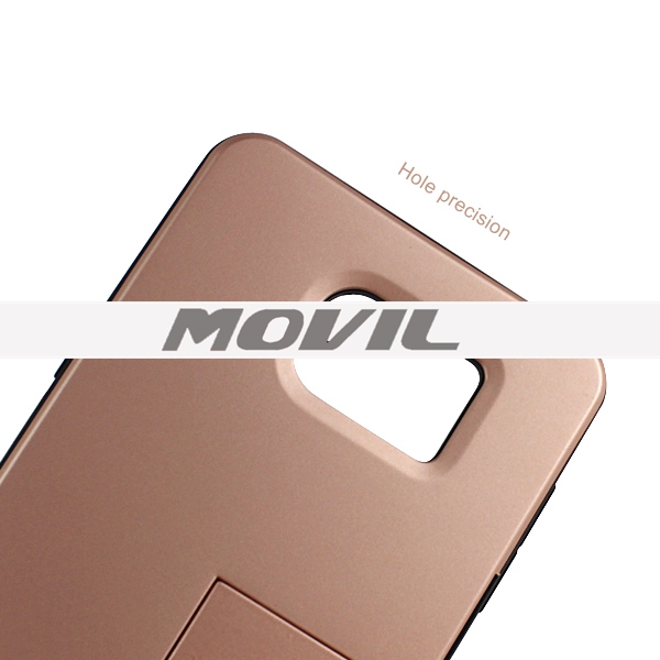 NP-2596 Funda de híbrido con ranura de tarjeta de crédito para Samsung Galaxy Note 5-4